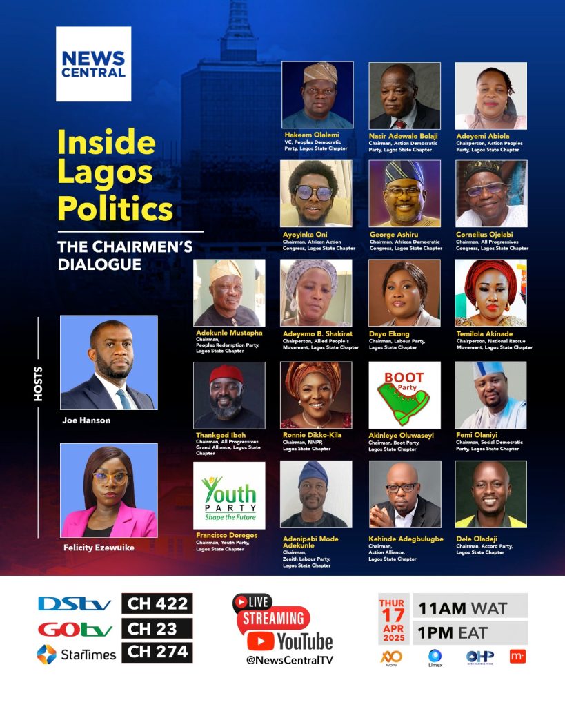 Lagos AAC Chairman Ayoyinka Oni to Join Political Roundtable Dialogue on Local Government Elections
